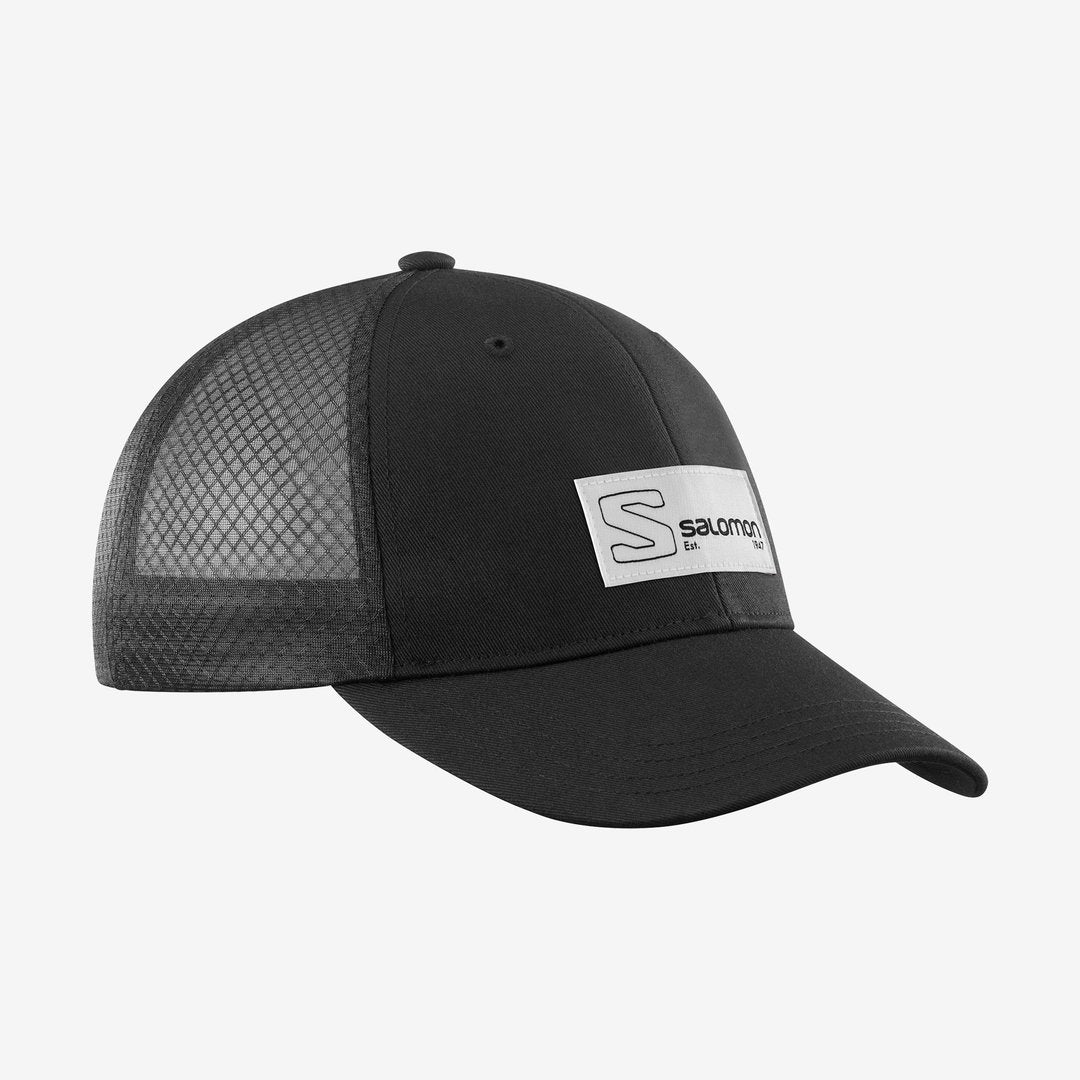 Salomon Trucker Curved Cap Black – BKT-Trail
